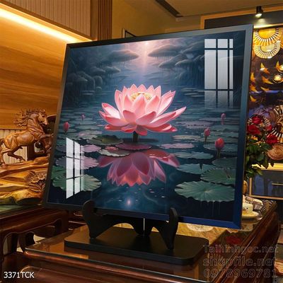 Tranh cá chép hoa sen đẹp mang nhiều ý nghĩa