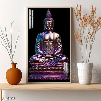 Tranh decor trang trí tường Phật giáo