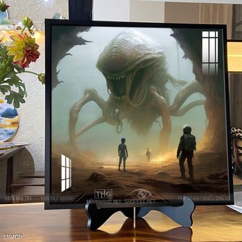 Tranh phi hành gia treo tường