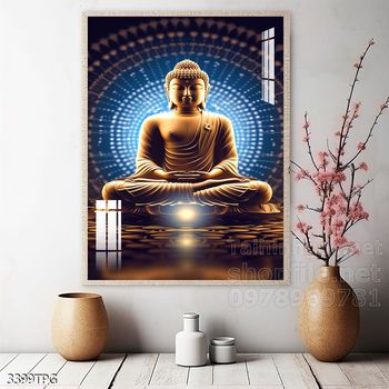 Tranh decor trang trí tường Phật giáo
