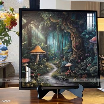 Tranh trang trí quán cafe, quán nước hiện đại