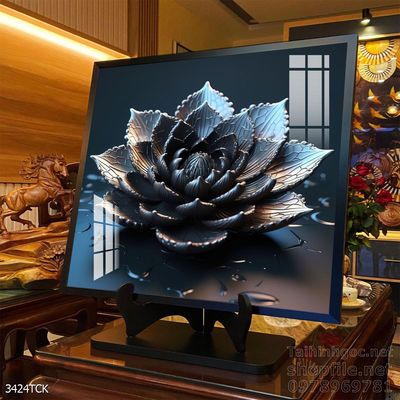 Tranh cá chép hoa sen đẹp mang nhiều ý nghĩa