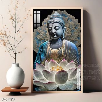 Tranh phật giáo treo tường trang trí