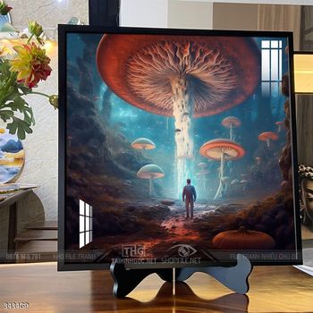 Tranh treo tường nghệ thuật phi hành gia