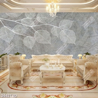 Tranh lá đẹp trang trí phòng ngủ hiện đại