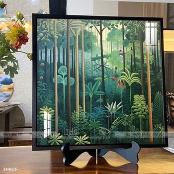 Tranh treo tường trang trí quán cà phê sang chảnh