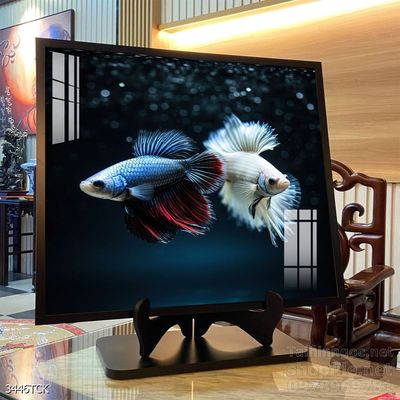 Tranh cá chép hoa sen treo tường mang nhiều ý nghĩa