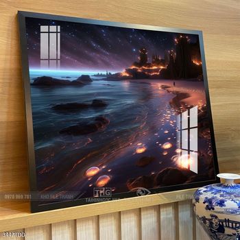 Tranh treo tường những chú cá heo đáng yêu