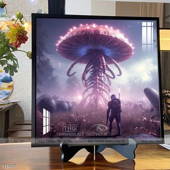 Tranh phi hành gia treo tường