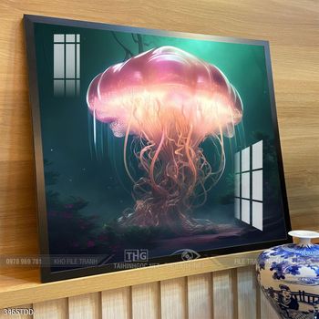 Tranh treo tường cá heo đại dương