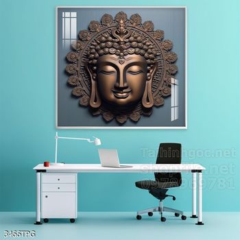 Tranh phật giáo decor trang trí tường phòng thờ