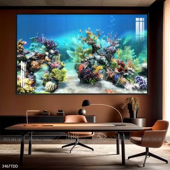 Tranh treo tường những chú cá heo đáng yêu