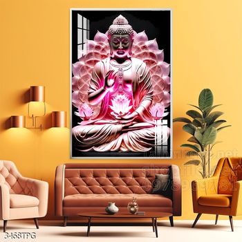 Tranh tranh trí tường phật giáo sang trọng