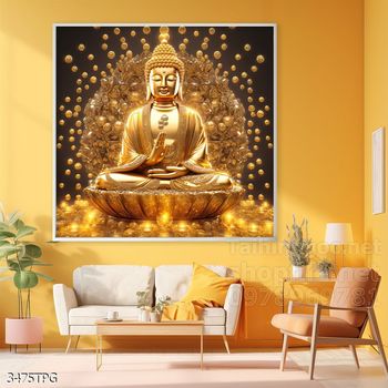 Tranh decor trang trí tường Phật giáo