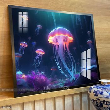 Tranh treo tường những chú cá heo đáng yêu