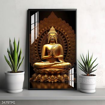 File tranh Phật giáo decor trang trí tường nhà phòng thờ