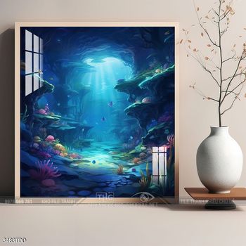 Tranh cá heo đẹp