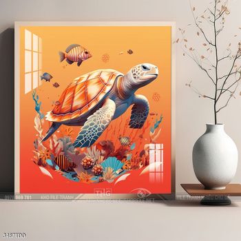 Tranh treo tường những chú cá heo đáng yêu