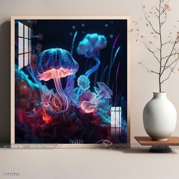 Tranh cá heo đại dương