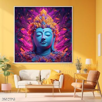 Tranh phật giáo decor trang trí tường phòng thờ