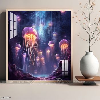 Tranh cá heo đẹp