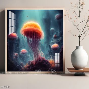 Tranh treo tường những chú cá heo đáng yêu