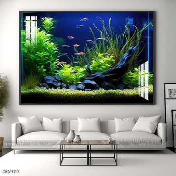 Tranh treo tường cá heo dễ thương