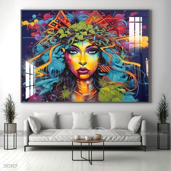 Tranh ly cafe trang trí quán coffee đẹp