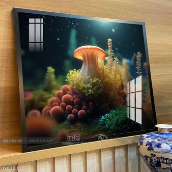 Tranh treo tường cá heo dễ thương