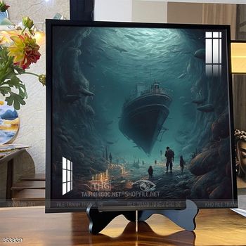 Tranh treo tường nghệ thuật phi hành gia