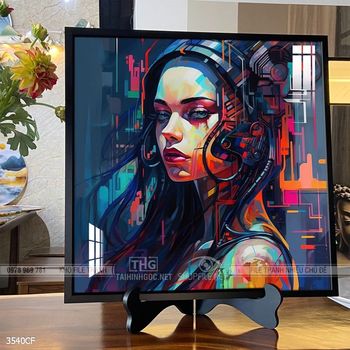 Tranh decor trang trí quán cà phê, trà sữa, trà chanh