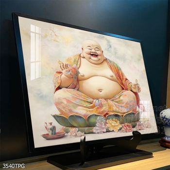 Tranh tranh trí tường phật giáo sang trọng