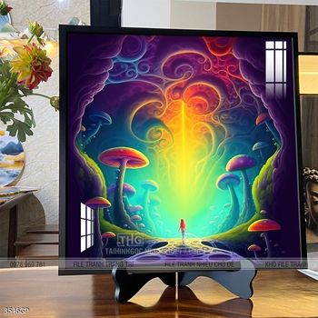 Tranh treo tường phi hành gia vũ trụ