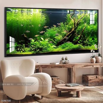 Tranh treo tường cá heo dễ thương