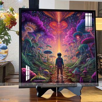 Tranh phi hành gia treo tường