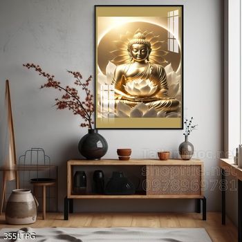 File tranh Phật giáo decor trang trí tường nhà phòng thờ
