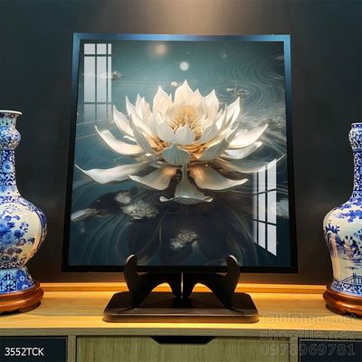 Tranh cá chép hoa sen treo tường mang nhiều ý nghĩa