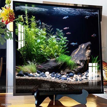 Tranh cá heo đẹp độc đáo