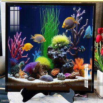 Tranh cá heo đẹp độc đáo