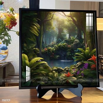 Tranh ly cafe trang trí quán coffee đẹp