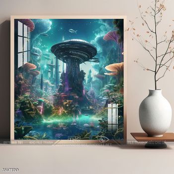 Tranh cá heo đại dương