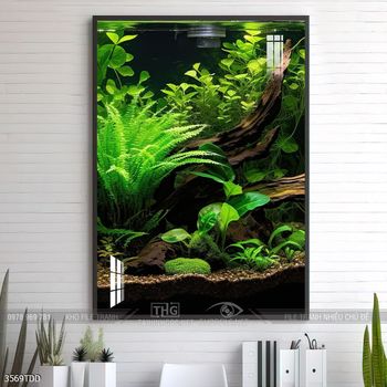 Tranh treo tường cá heo dễ thương