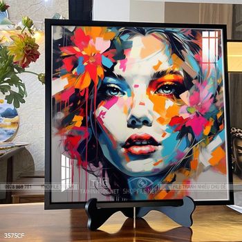 Tranh decor trang trí quán cà phê, trà sữa, trà chanh