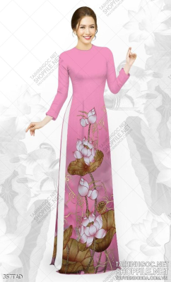 File tranh vải áo dài việt nam 357