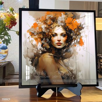 Tranh decor trang trí quán cà phê, trà sữa, trà chanh