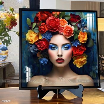 Tranh treo tường trang trí quán cà phê sang chảnh