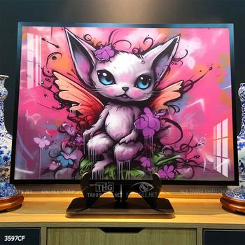 Tranh nghệ thuật decor tường quán cà phê