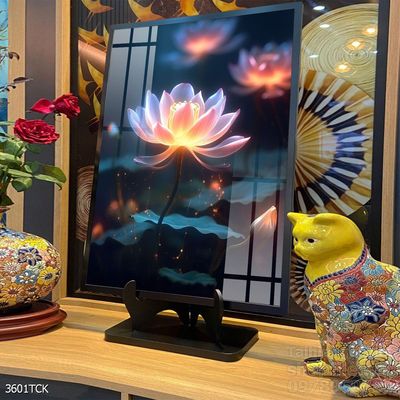 Tranh cá chép hoa sen