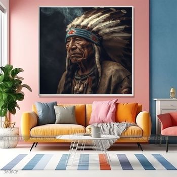 Tranh decor trang trí quán cafe nghệ thuật hiện đại