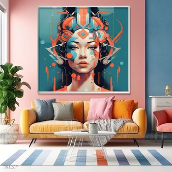 Tranh treo tường trang trí quán cà phê